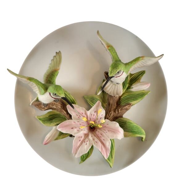 Seymour Mann Hummingbird Plate 1995 Mario Bernini Connoisseur 15303/25000 - Picture 8 of 15